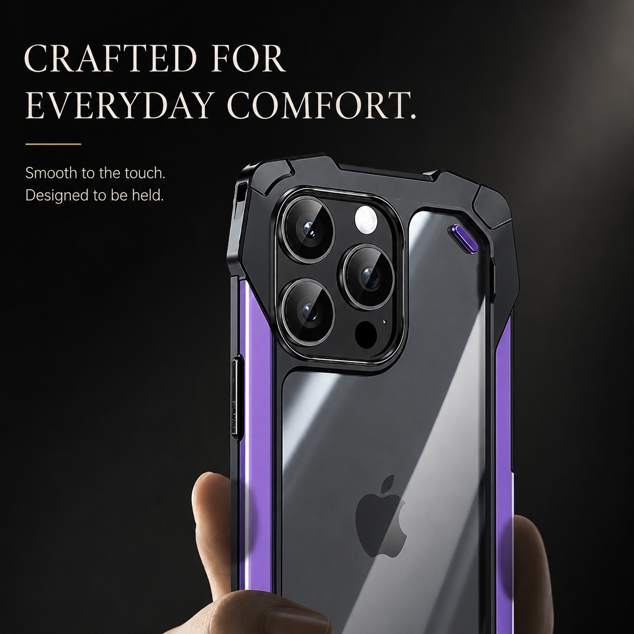 Premium iPhone Case MagSafe Compatible Military Armor Rugged Cover Dual Layer Metal Frame Tempered Glass Full Body Shockproof Camera Protection