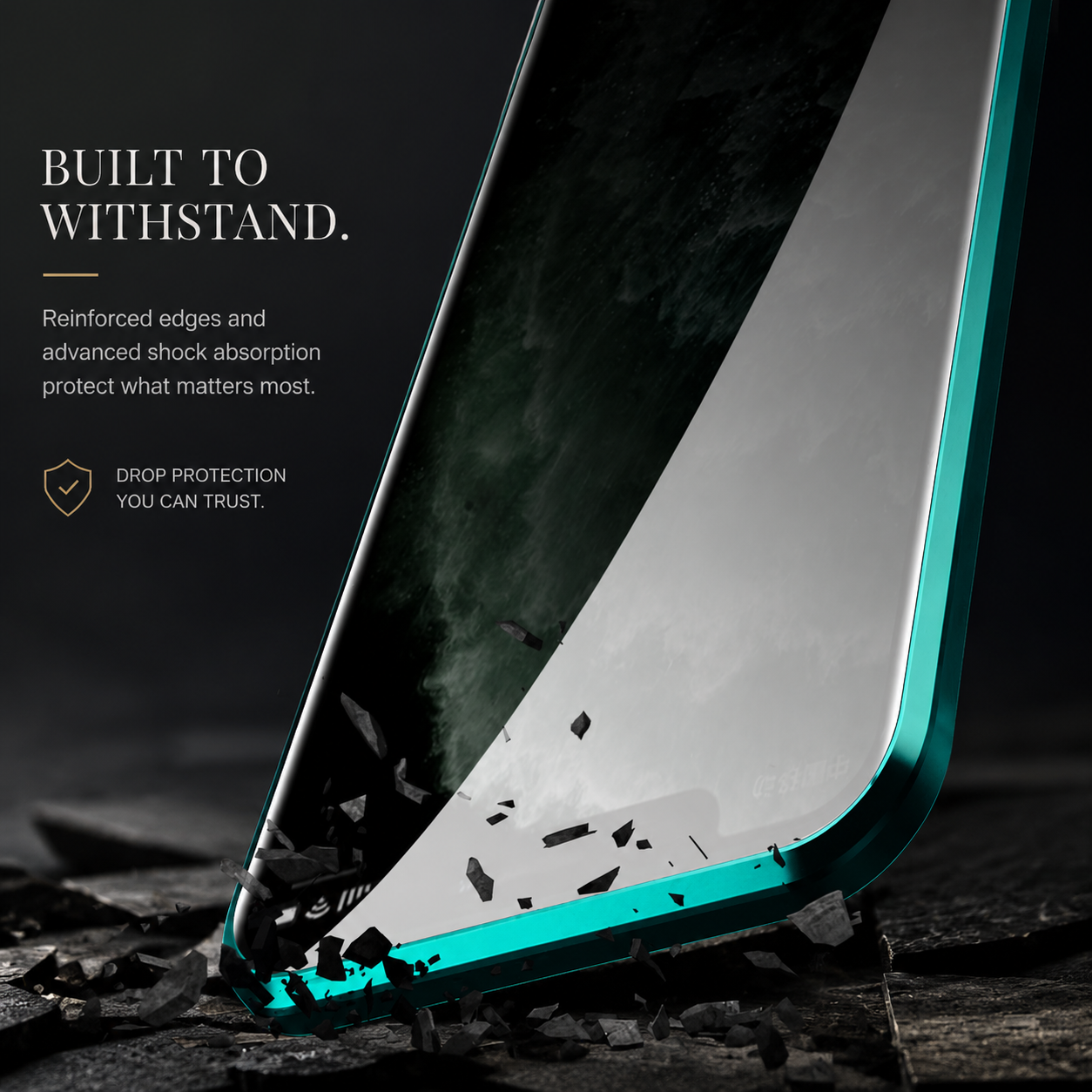 Premium iPhone Case MagSafe Compatible Privacy Screen Glass Cover 360 Full Body Magnetic Shock Absorbing Protective Camera Lens Guard Slim Design
