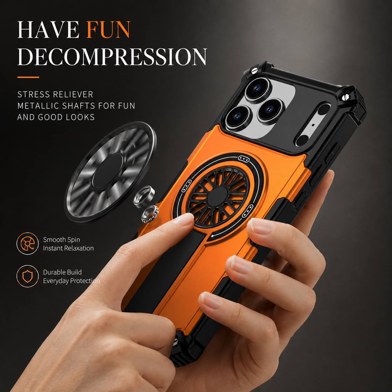 Premium iPhone Case MagSafe Compatible Rugged Armor Magnetic Cover Bracket Stand Dual Layer Shockproof PC TPU Anti Fingerprint Full Coverage Protection