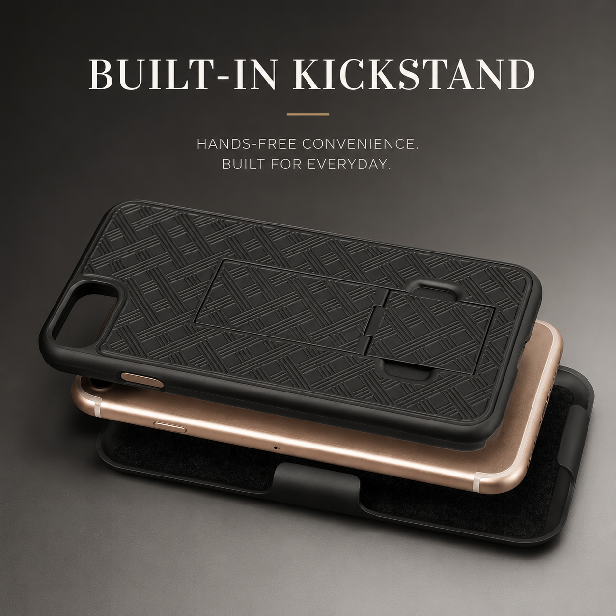 Premium iPhone Case MagSafe Compatible Rugged Holster Cover Belt Clip Kickstand Heavy Duty Shockproof Protective Camera Lens Guard Full Coverage