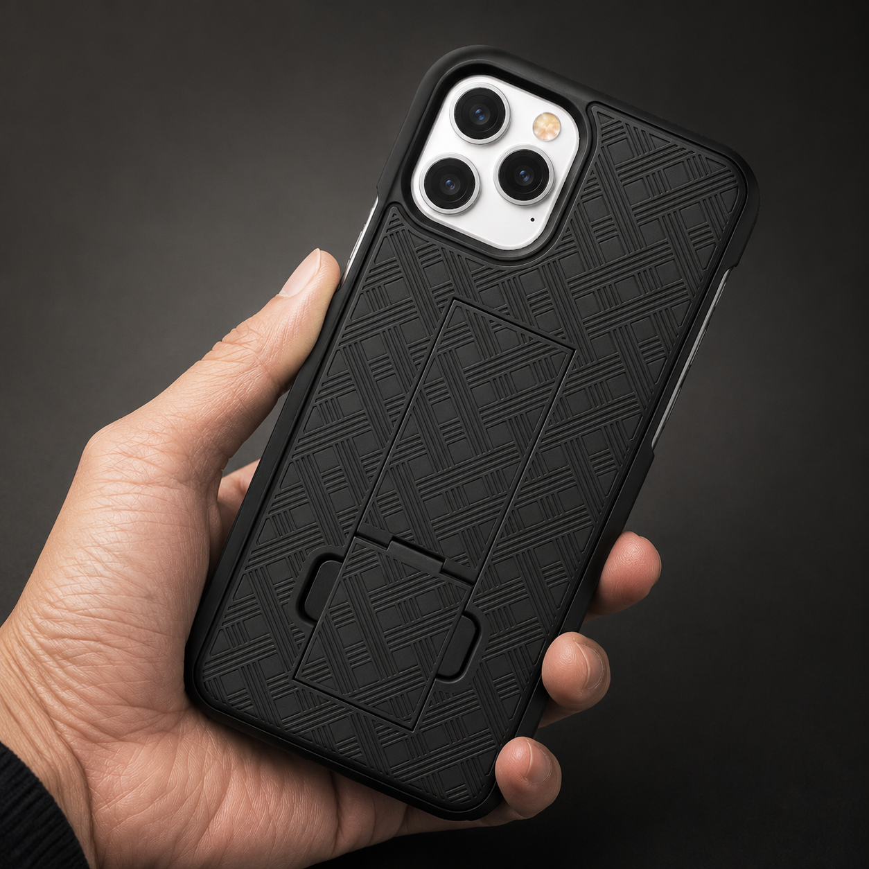 Premium iPhone Case MagSafe Compatible Rugged Holster Cover Belt Clip Kickstand Heavy Duty Shockproof Protective Camera Lens Guard Full Coverage