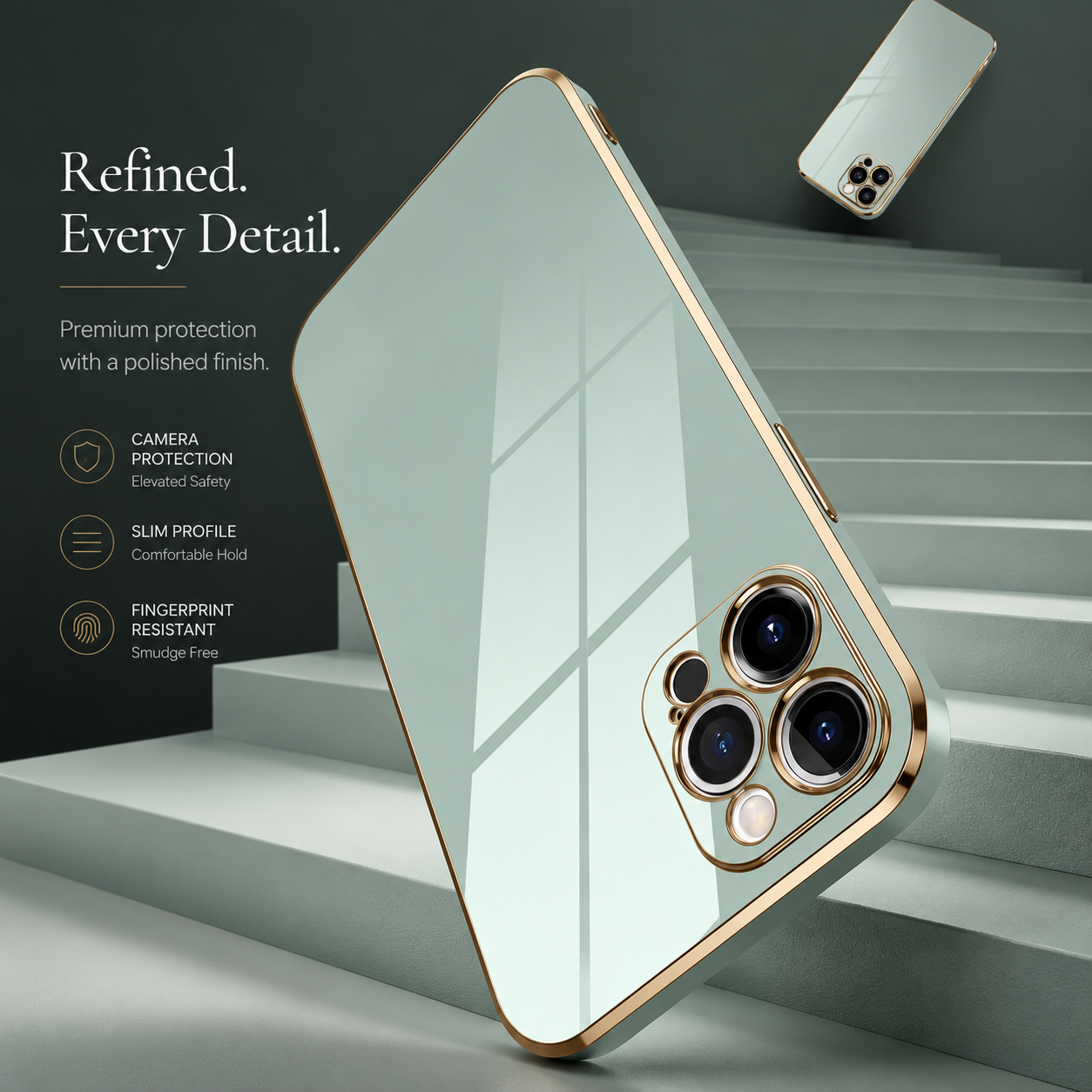 Premium iPhone Case MagSafe Compatible Silicone Magnetic Cover Glossy Square Texture Shockproof Protective Camera Lens Guard Slim Design