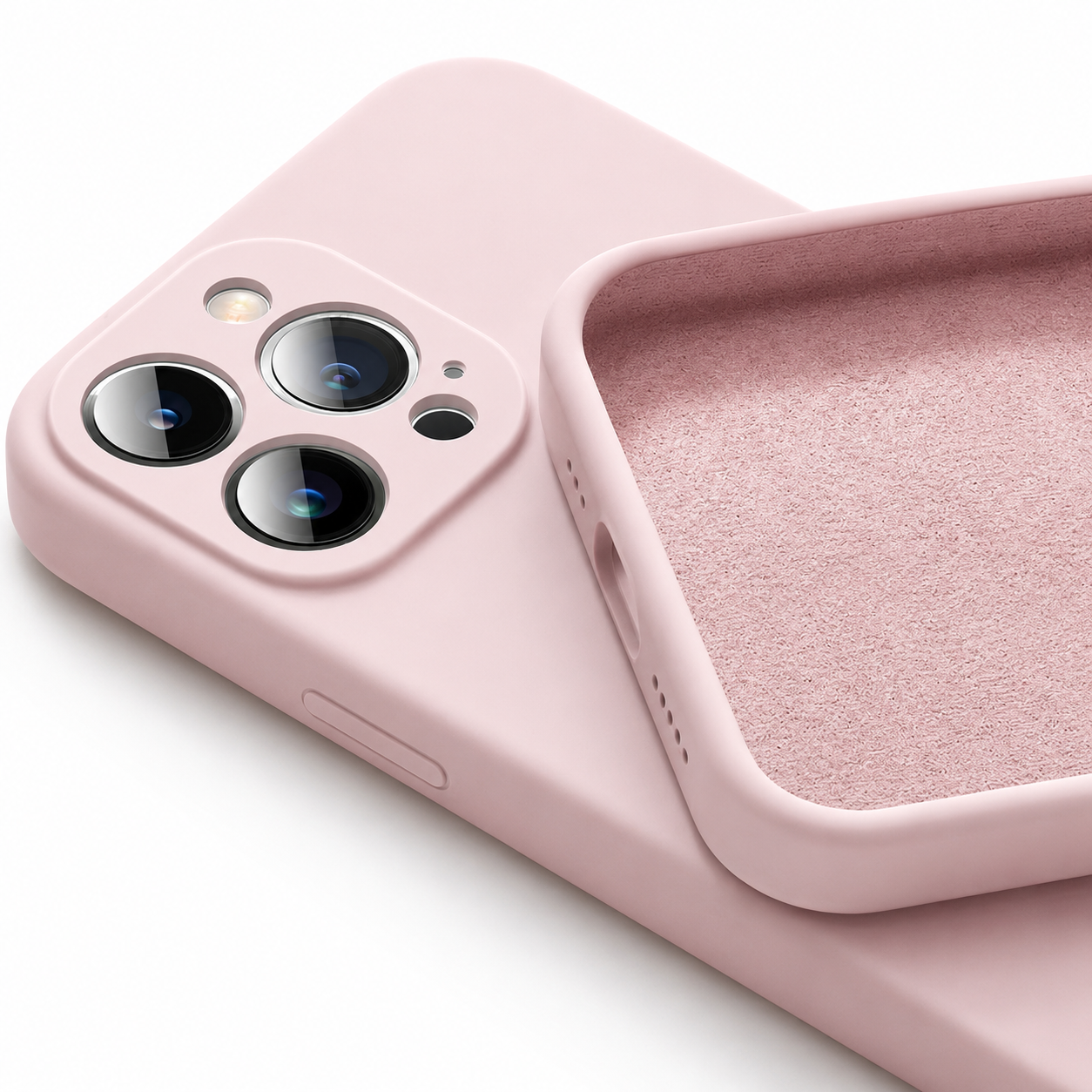 Premium iPhone Case MagSafe Compatible Square Edge Liquid Silicone Cover Magnetic Shockproof Protective Camera Lens Guard Slim Full Coverage Design