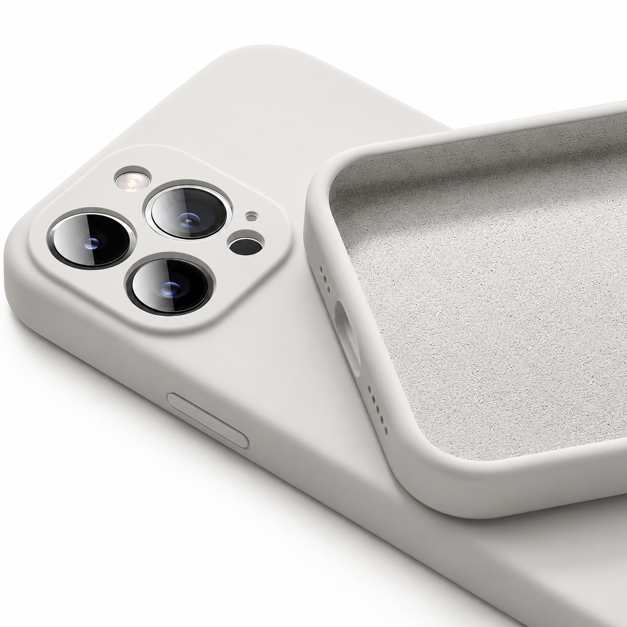 Premium iPhone Case MagSafe Compatible Square Edge Liquid Silicone Cover Magnetic Shockproof Protective Camera Lens Guard Slim Full Coverage Design