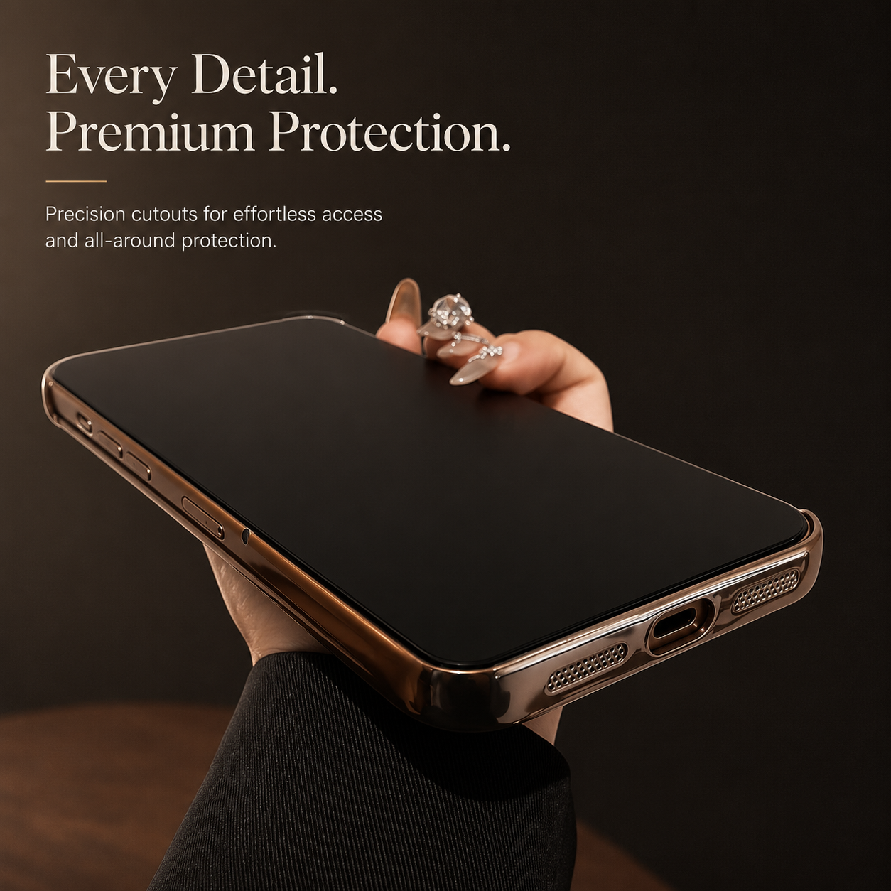 Premium iPhone Case MagSafe Compatible Transparent PC Cover Camera Protection Anti Fingerprint Anti Scratch Dustproof Frameless Slim Lightweight Design