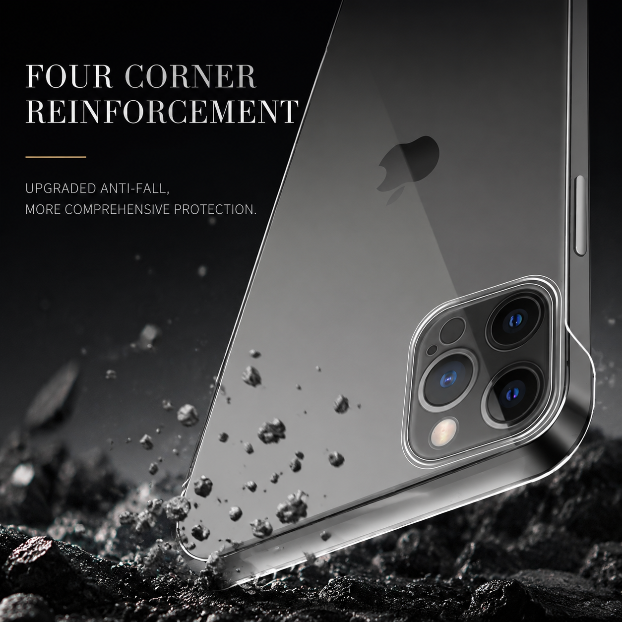 Premium iPhone Case MagSafe Compatible Ultra Thin Clear Frameless Cover Transparent Magnetic Shockproof Protective Camera Lens Guard Slim Design