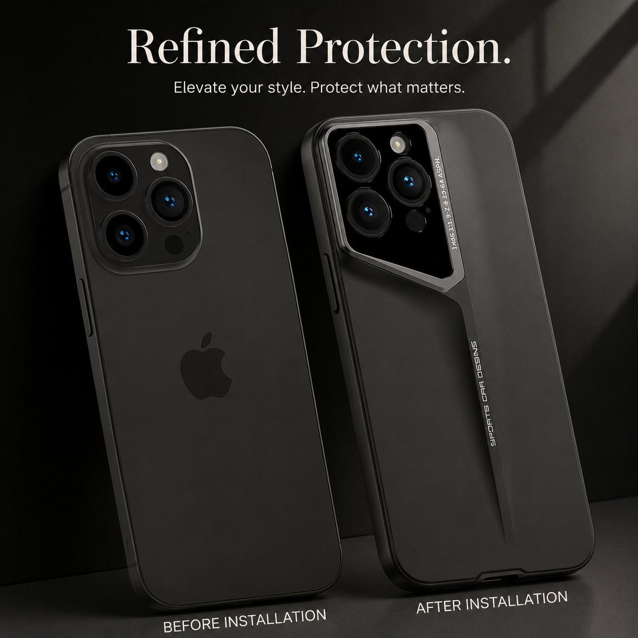 Premium iPhone Case MagSafe Compatible Ultra Thin Magnetic Hard PC Cover Matte Blade Texture Shockproof Camera Protection Non Slip Lightweight Slim Design
