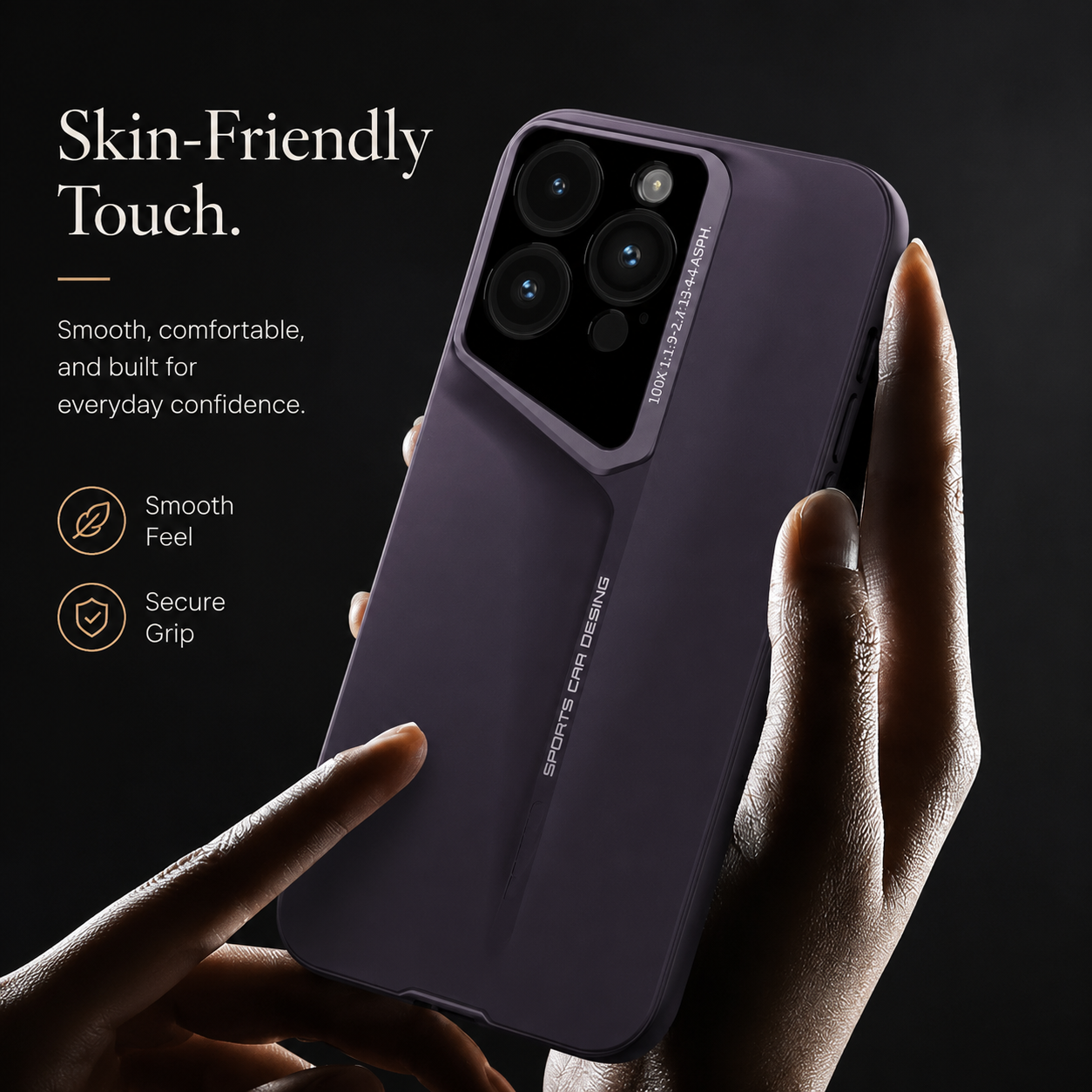 Premium iPhone Case MagSafe Compatible Ultra Thin Magnetic Hard PC Cover Matte Blade Texture Shockproof Camera Protection Non Slip Lightweight Slim Design