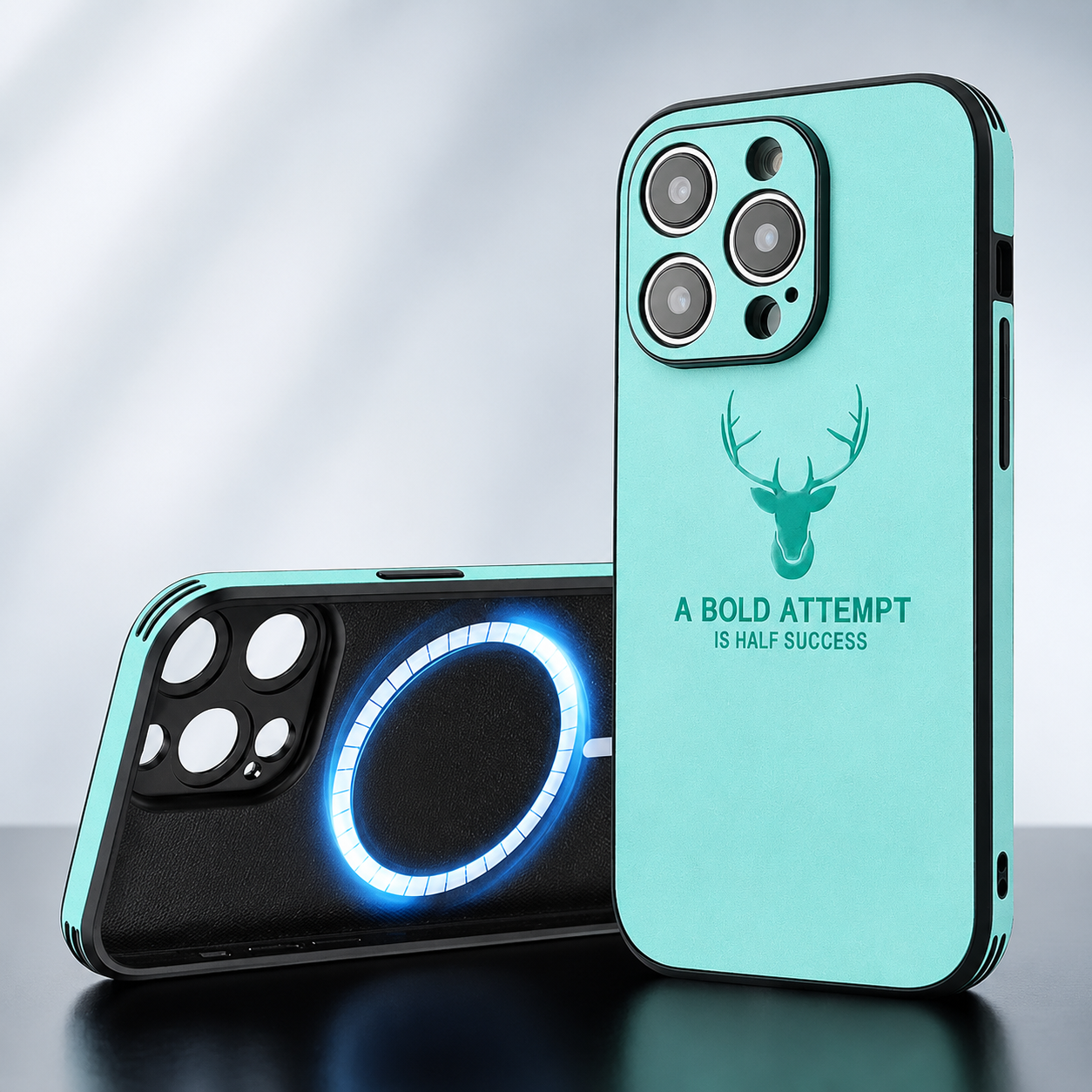 Premium iPhone Case MagSafe Compatible Vintage Leather Cover Magnetic Shockproof Protective Camera Lens Guard Slim Full Coverage Classic Design