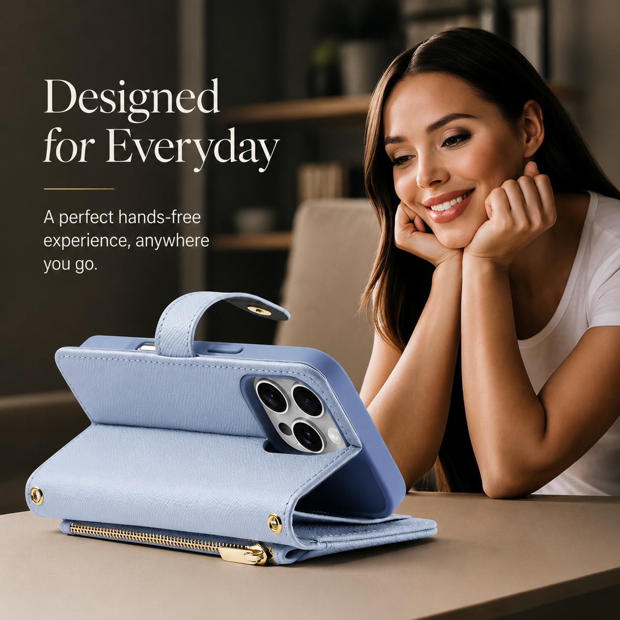 Premium iPhone Case Magnetic Detachable Wallet Cover Cow Leather Card Holder Shockproof Wireless Charging Support Anti Scratch Slim Protective Design