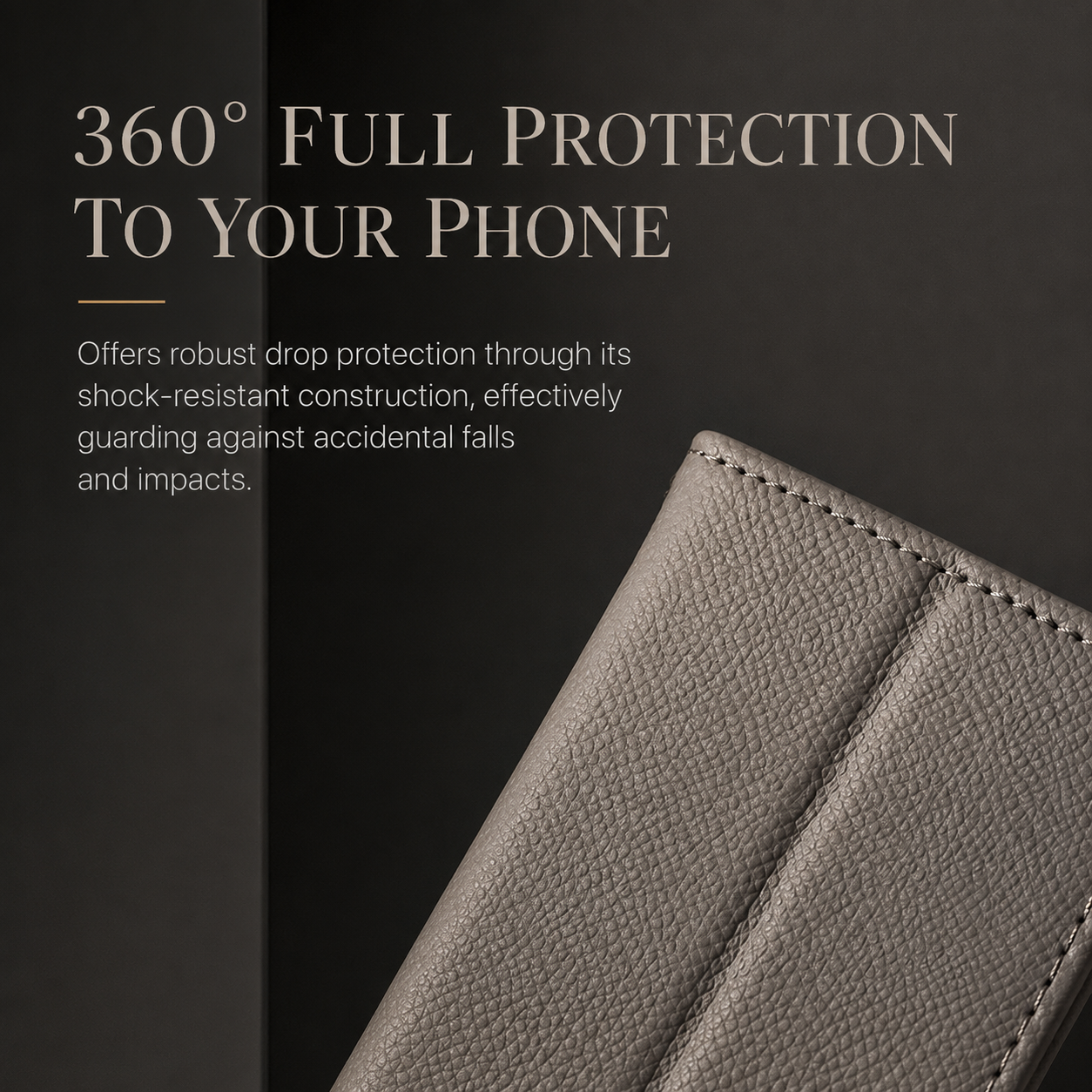 Premium iPhone Case Magnetic Detachable Wallet Cover Cow Leather Card Holder Shockproof Wireless Charging Support Anti Scratch Slim Protective Design