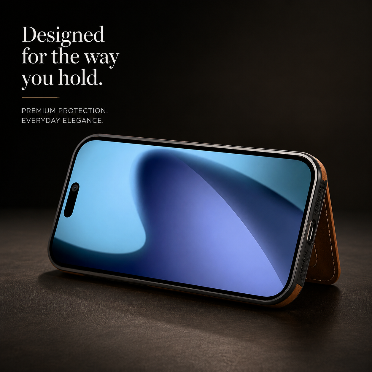Premium iPhone Case Magnetic Leather Wallet Cover RFID Blocking Card Holder Shockproof Full Coverage Protective Cover Anti Scratch Slim Secure Design