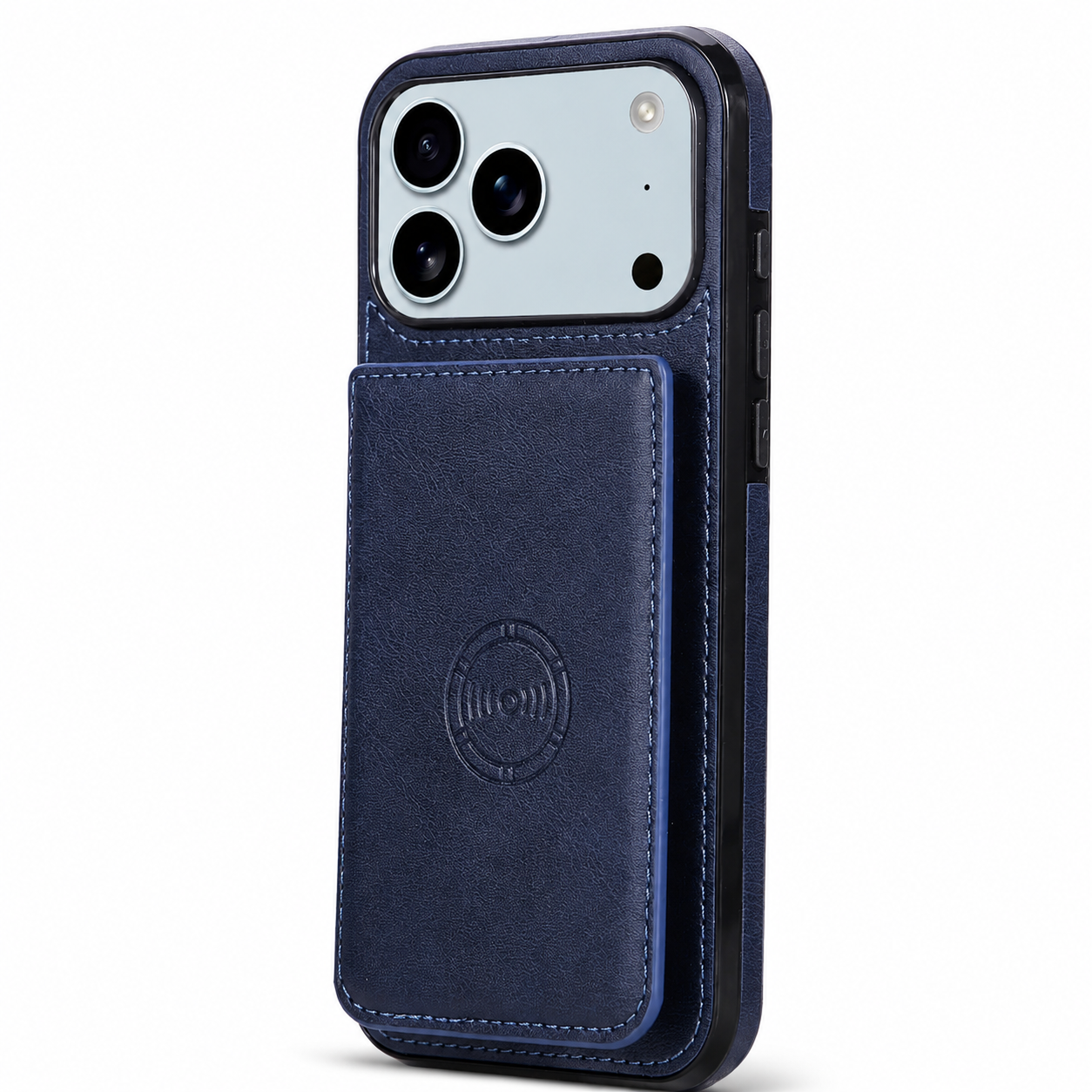 Premium iPhone Case Magnetic Leather Wallet Cover RFID Blocking Card Holder Shockproof Full Coverage Protective Cover Anti Scratch Slim Secure Design