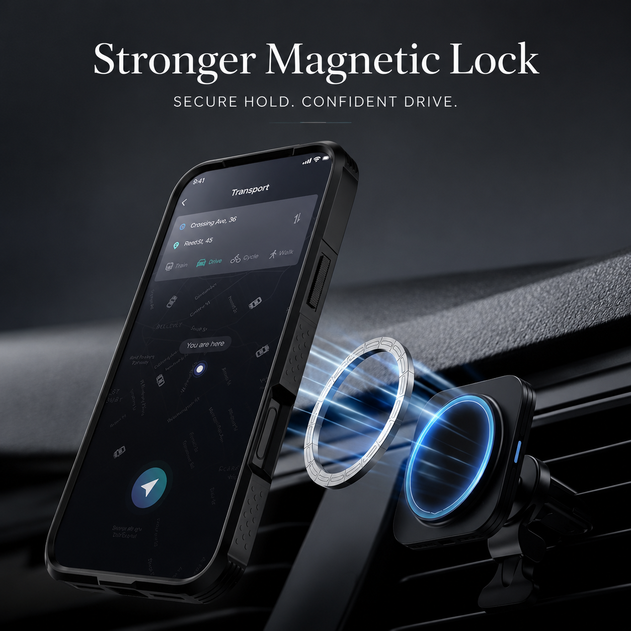 Premium iPhone Case Magnetic Rugged Shockproof Dual Layer PC TPU Cover Kickstand Lanyard Strap Heavy Duty Anti Slip Protective Full Coverage