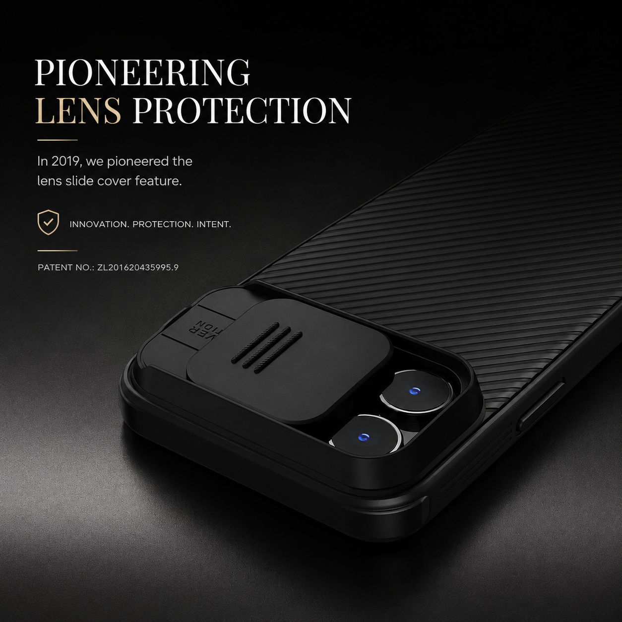Premium iPhone Case Rugged CamShield Magnetic Protective Cover Sliding Camera Lens Protection Shockproof TPU PC Dual Layer Anti Scratch Full Edge Defense