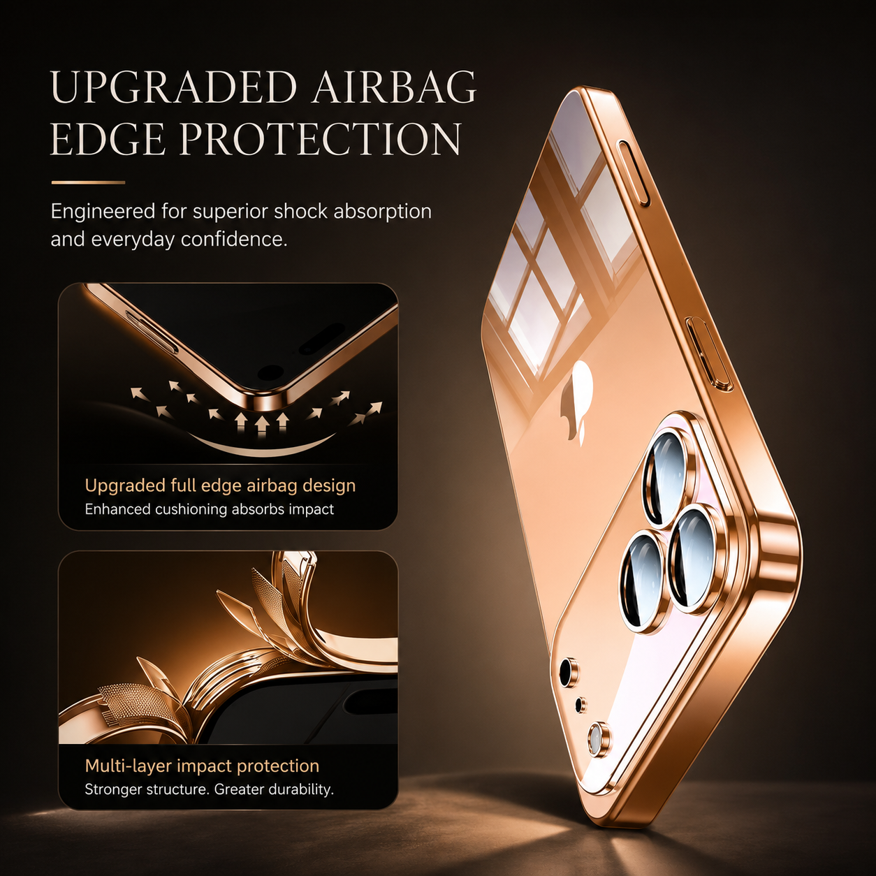 Premium iPhone Case Transparent TPU Protective Cover Camera Lens Protection Ultra Thin Shockproof Anti Fingerprint Scratch Resistant Slim Full Coverage