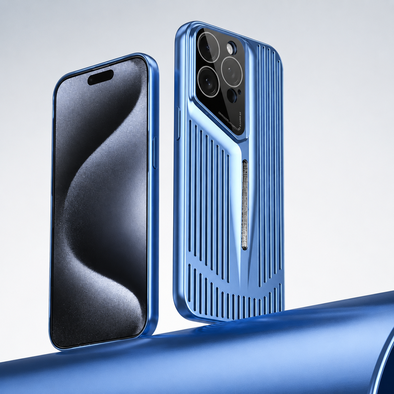 Premium iPhone Case Ultra Thin Blade Style Heat Dissipation Shockproof PC Transparent Protective Cover Slim Full Coverage Skin Fit Design