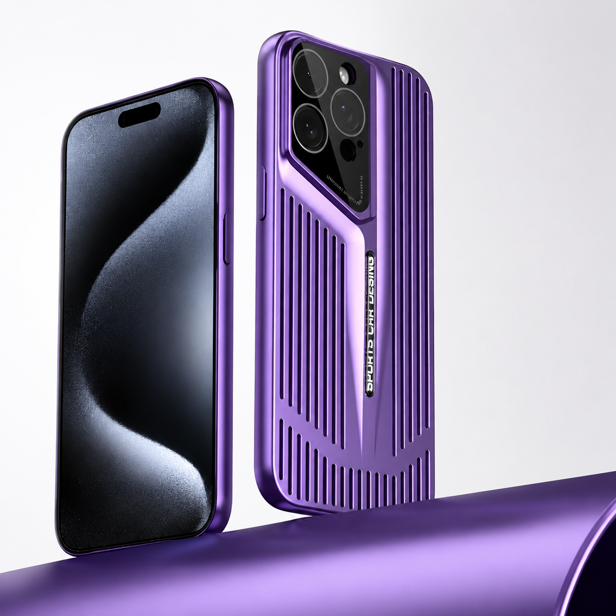 Premium iPhone Case Ultra Thin Blade Style Heat Dissipation Shockproof PC Transparent Protective Cover Slim Full Coverage Skin Fit Design