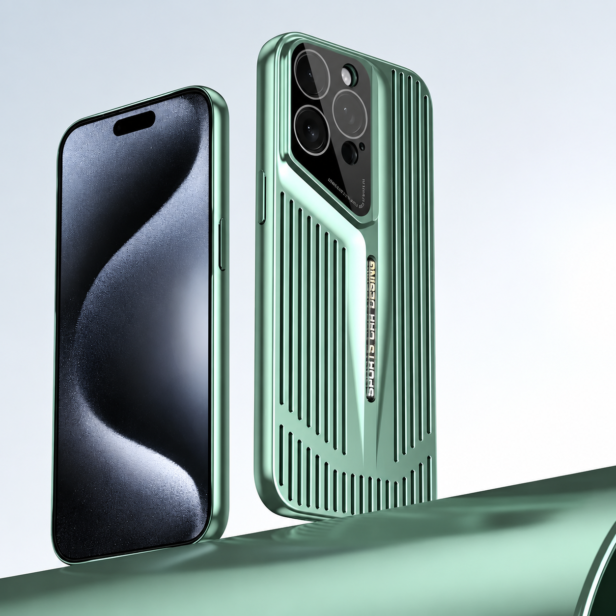 Premium iPhone Case Ultra Thin Blade Style Heat Dissipation Shockproof PC Transparent Protective Cover Slim Full Coverage Skin Fit Design