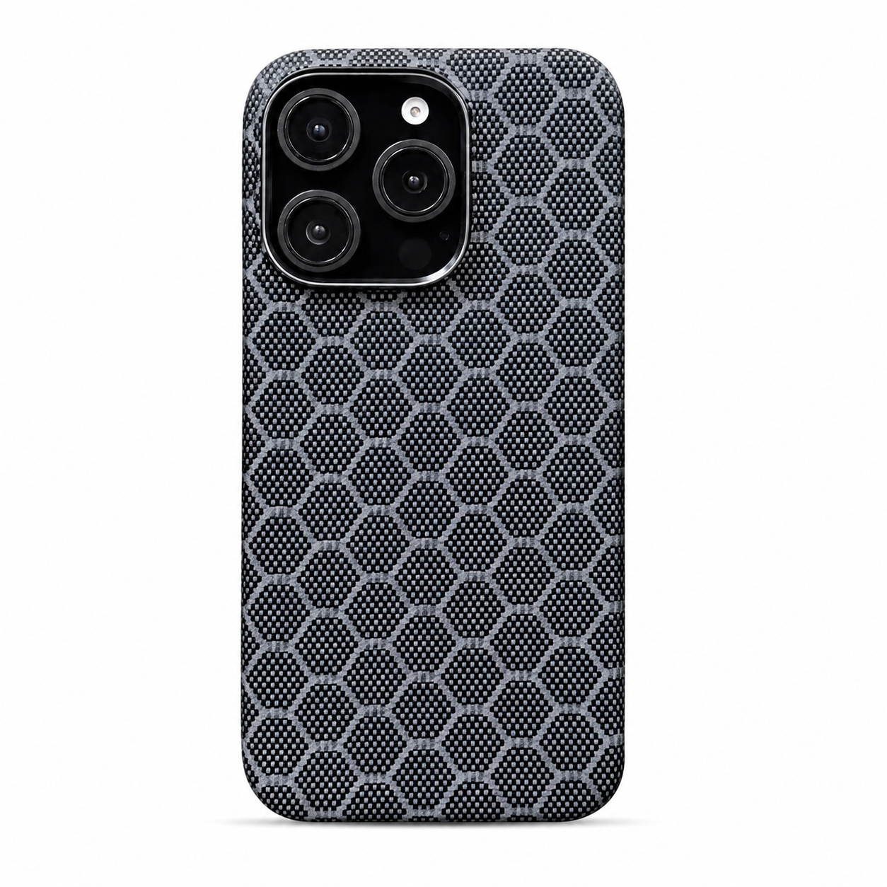 Premium iPhone Case Ultra Thin Carbon Fiber Aramid Cover Lightweight Shockproof Full Coverage Anti Fingerprint Anti Scratch Slim Protective Design