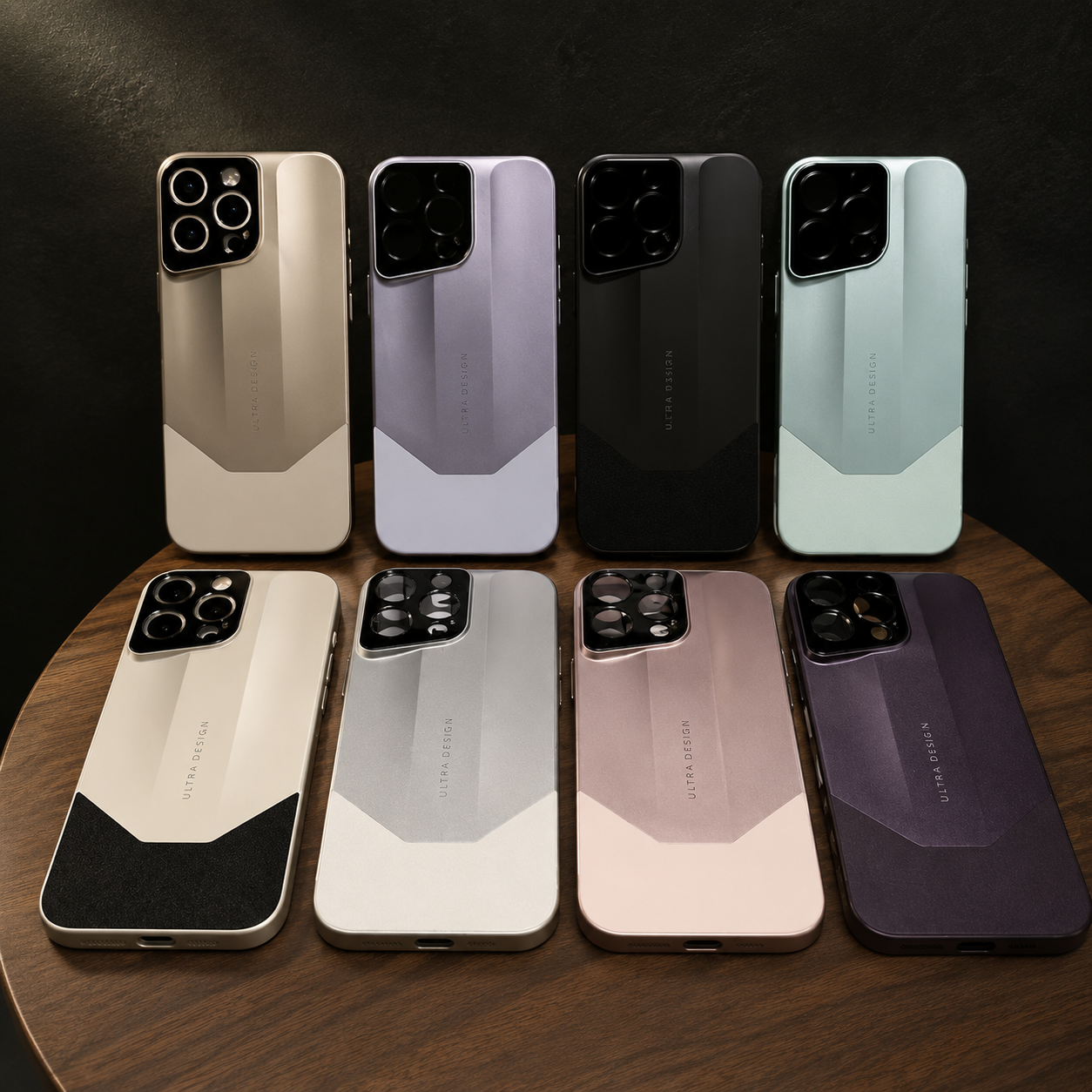 Premium iPhone Case MagSafe Compatible Luxury Leather Protective Cover PC Hybrid Shockproof Anti Scratch Non Slip Slim Camera Lens Protection Full Coverage