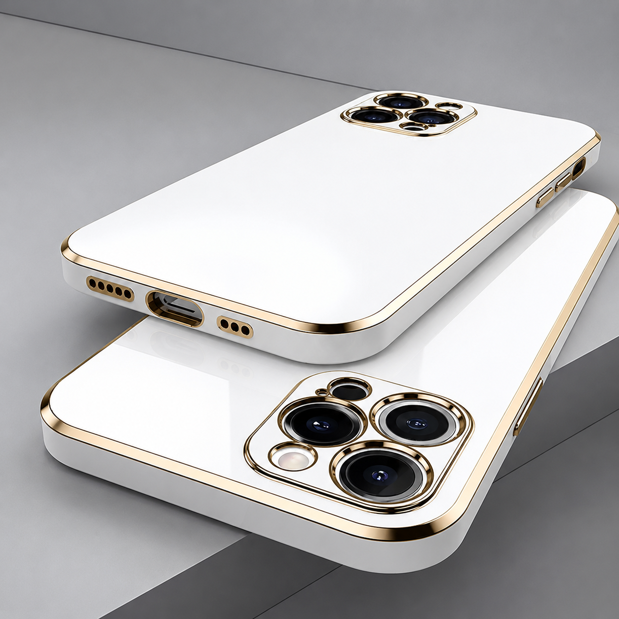 Premium iPhone Case MagSafe Compatible Matte Silicone Plating Frame Shockproof Protective Cover Magnetic Slim Full Protection Camera Lens Guard Design