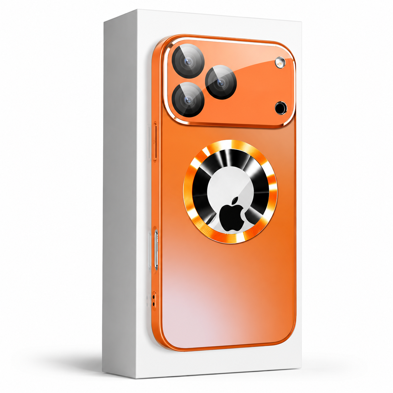 Premium iPhone Case Magnetic Matte Cover MagSafe Compatible Camera Lens Protection Shock Absorbing Titanium Finish Slim Hard Back Full Coverage Design