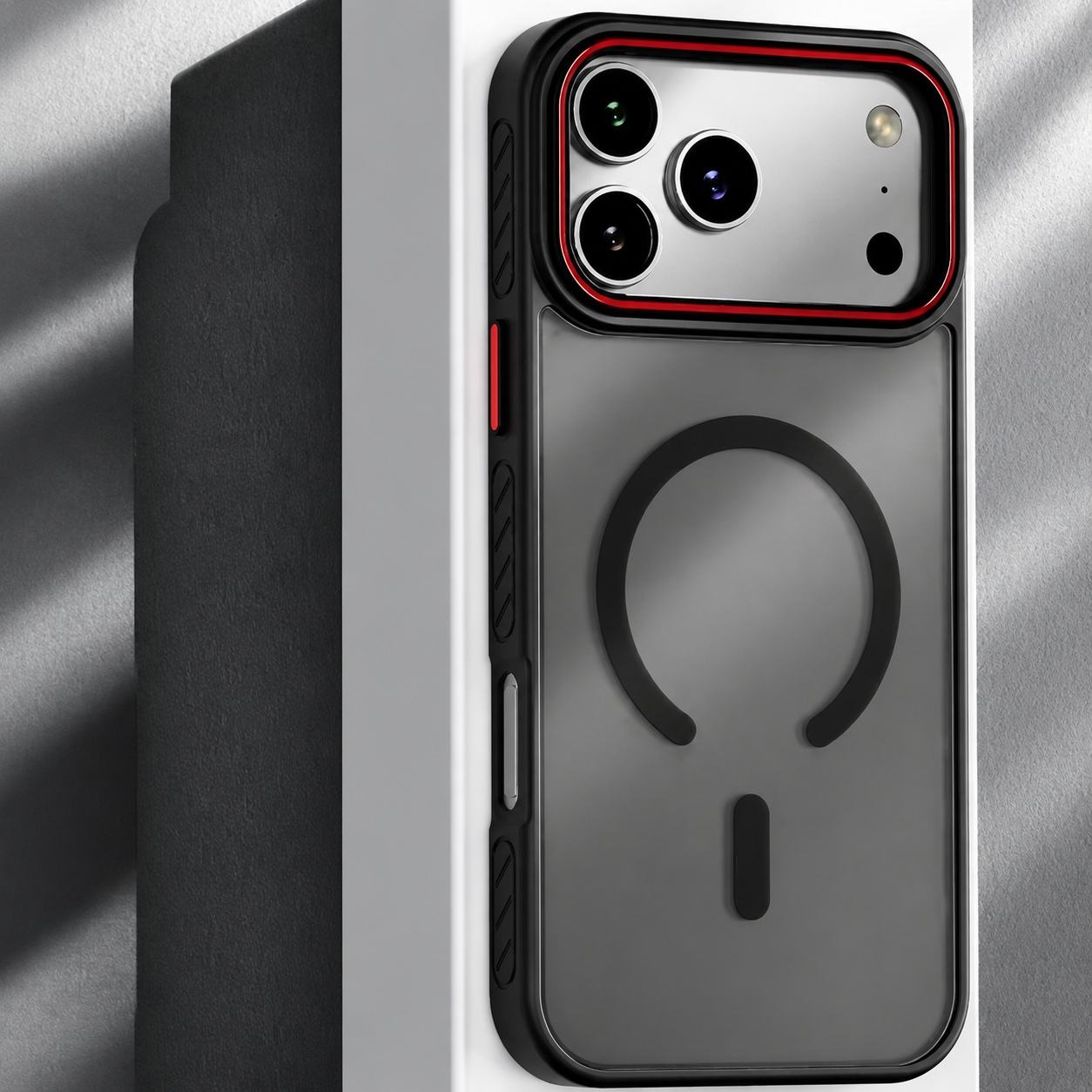 Premium iPhone Case MagSafe Compatible Magnetic Transparent Matte Cover Shockproof Protective Frame Camera Lens Protection Slim Full Coverage