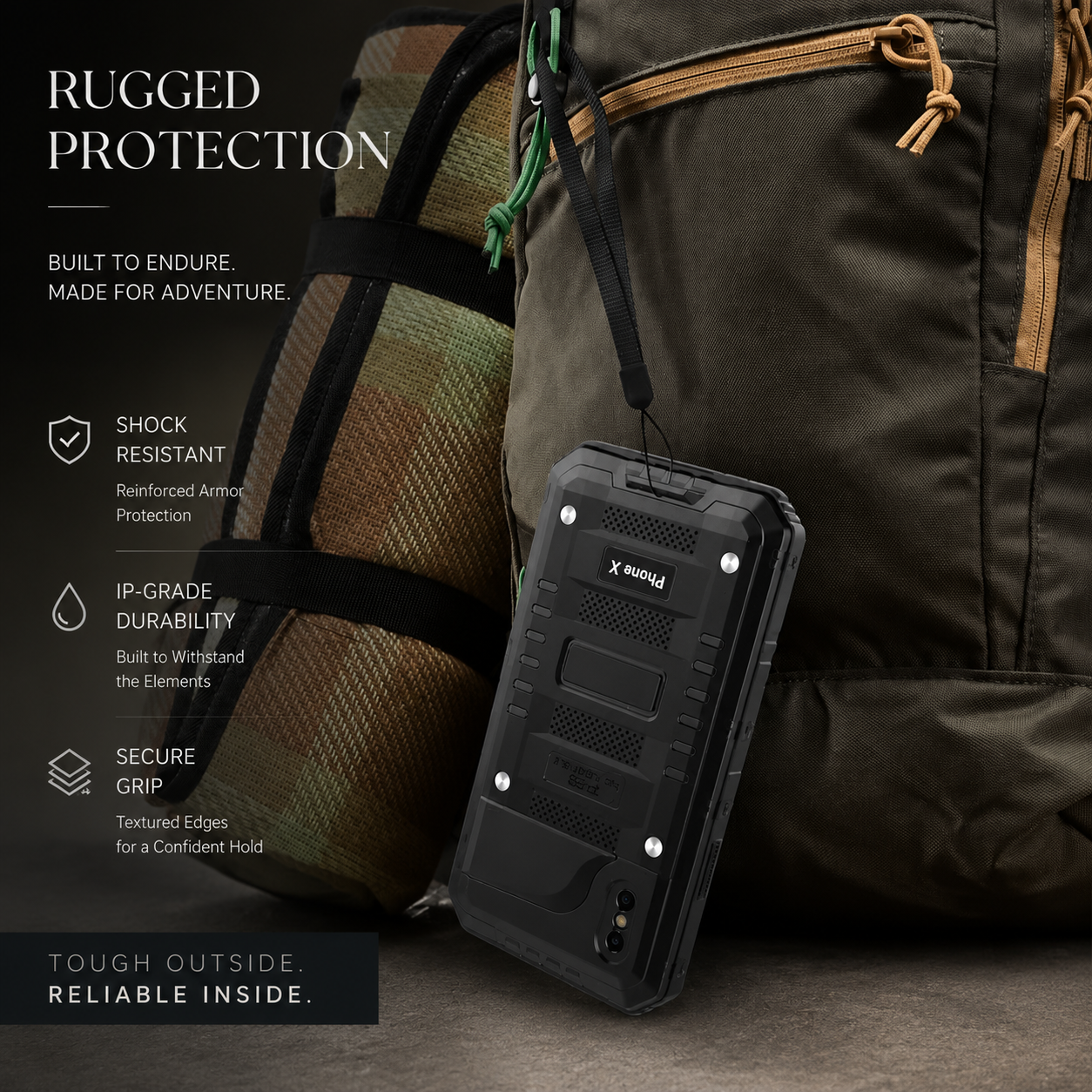 Premium iPhone Case MagSafe Compatible IP68 Waterproof Aluminum Armor Cover Magnetic Shockproof Full Body Camera Guard Rugged Protective Design