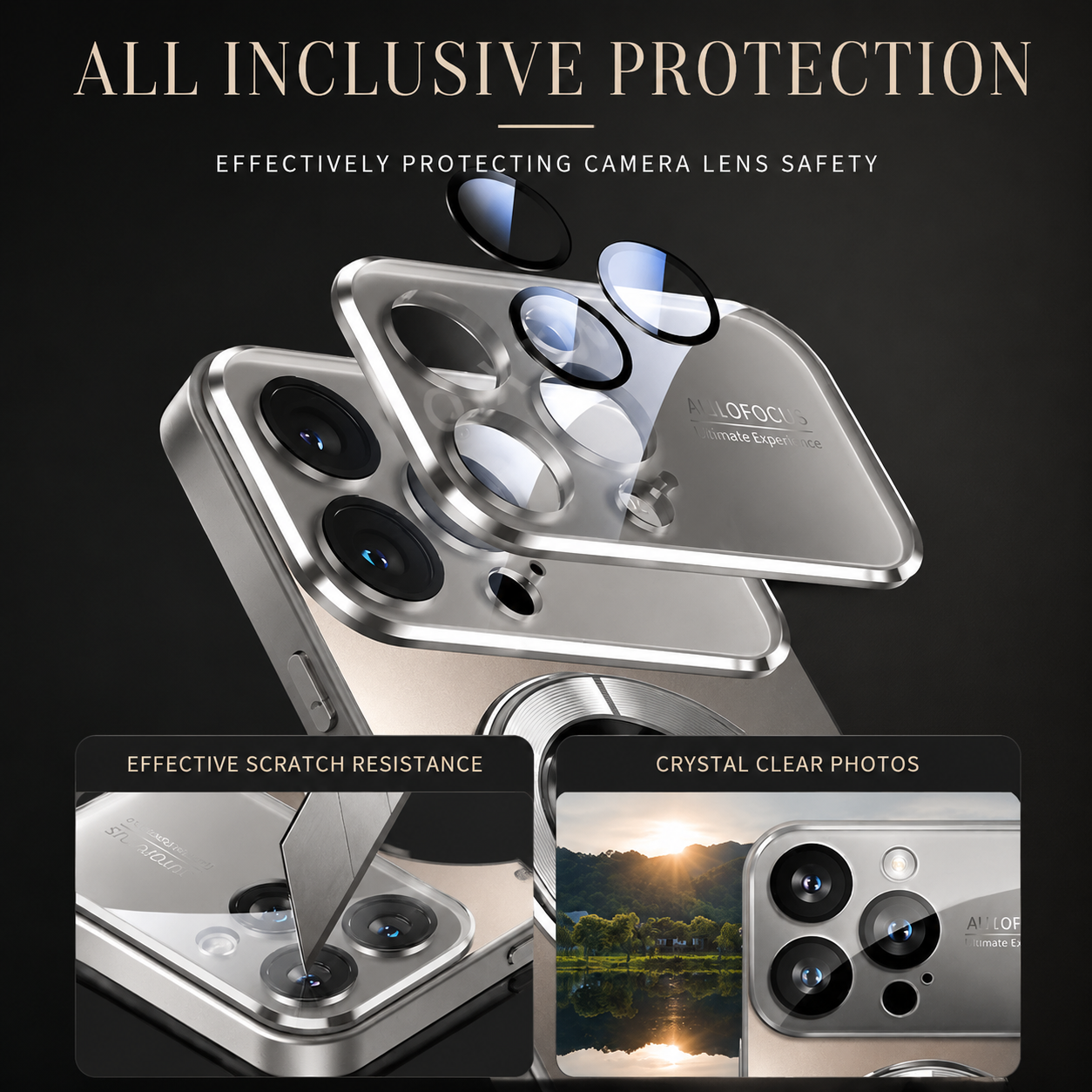 Premium iPhone Case MagSafe Compatible Matte Finish Shockproof PC TPU Protective Cover Magnetic Charging Camera Lens Protection Slim Full Coverage Design