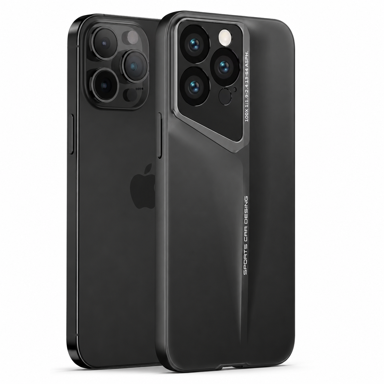 Premium iPhone Case Ultra Slim Matte Hard PC Cover Shockproof Anti Fingerprint Frosted Lens Protection Non Slip Full Coverage Protective Design