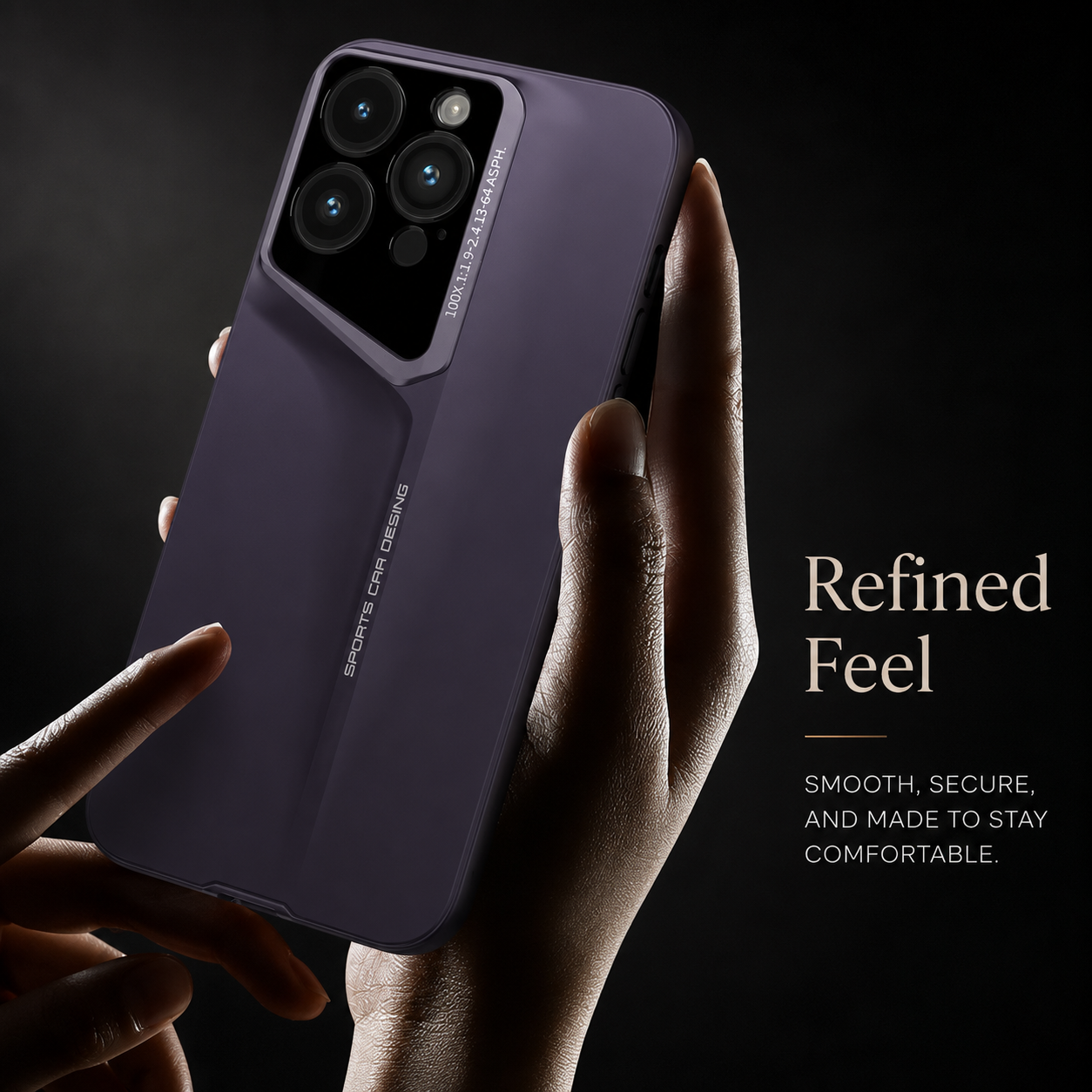 Premium iPhone Case Ultra Thin Protective Cover Titanium Style Shockproof Camera Lens Protection Anti Scratch Lightweight Anti Slip Slim Full Coverage