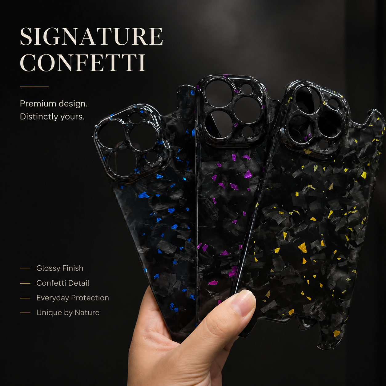 Premium iPhone Case Aramid Carbon Fiber MagSafe Compatible Ultra Thin Glossy Forged Cover Shockproof Lightweight Half Wrapped Slim Design