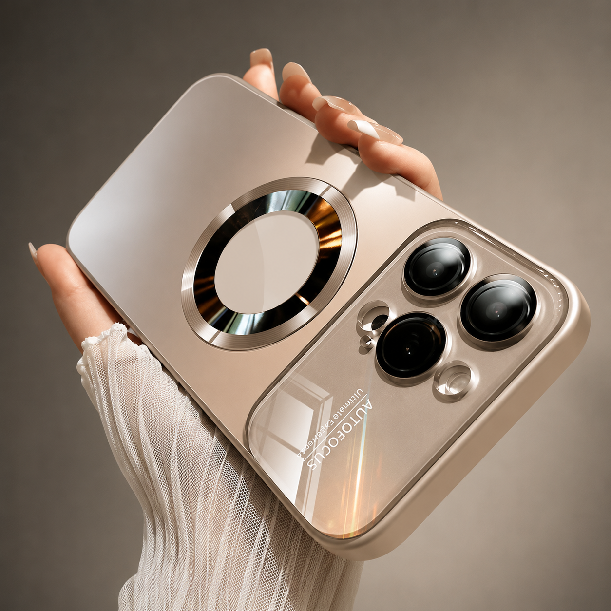 Premium iPhone Case MagSafe Compatible Matte Finish Shockproof PC TPU Protective Cover Magnetic Charging Camera Lens Protection Slim Full Coverage Design