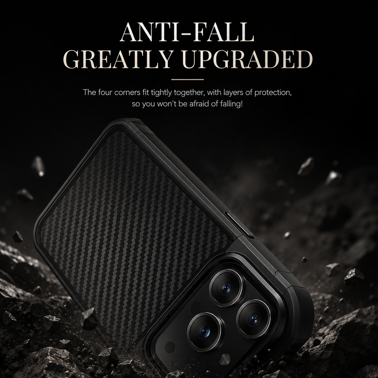 Premium iPhone Case MagSafe Compatible Kevlar Carbon Fiber Cover TPU PC Hybrid Magnetic Shockproof Protective Anti Fingerprint Slim Lightweight Design