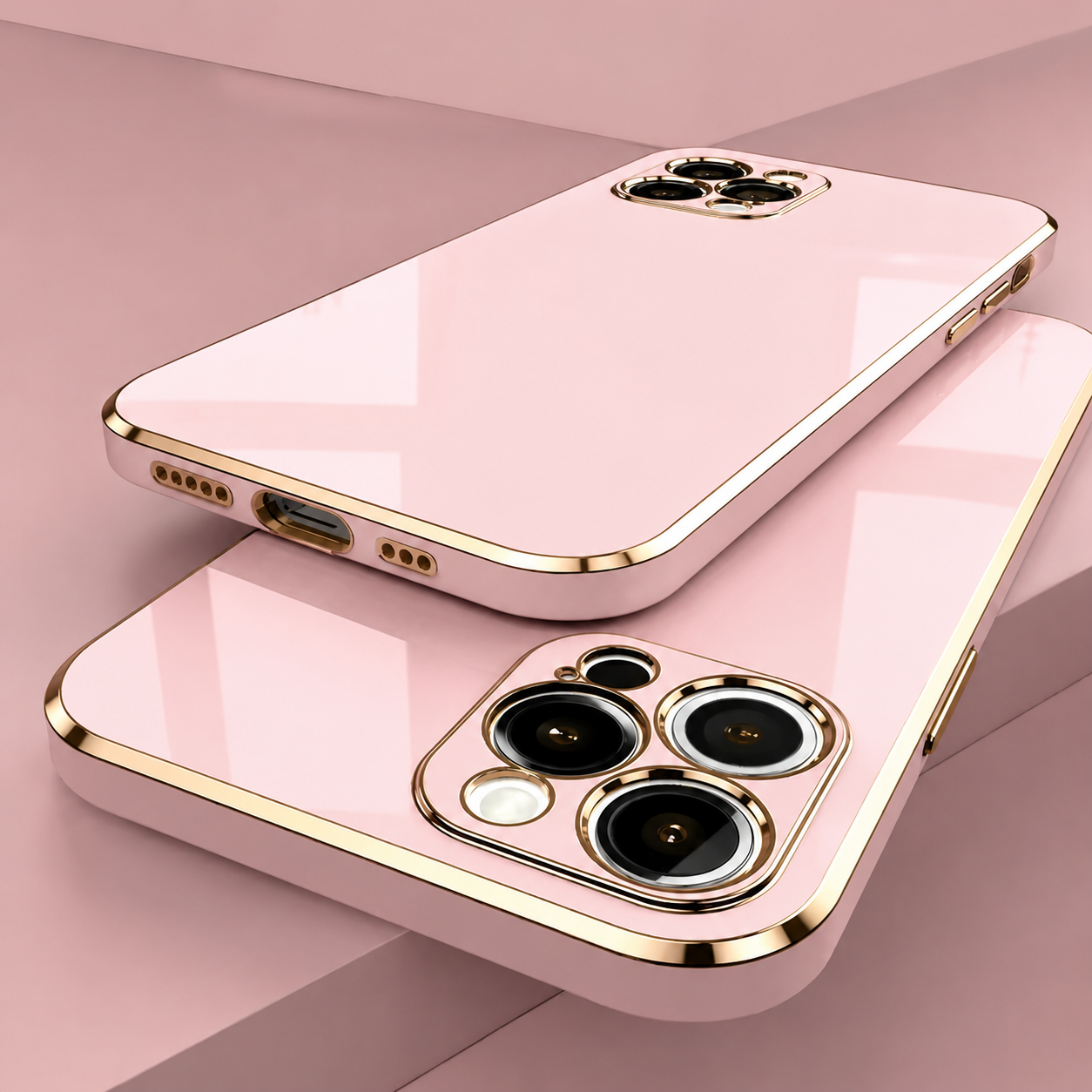 Premium iPhone Case MagSafe Compatible Matte Silicone Plating Frame Shockproof Protective Cover Magnetic Slim Full Protection Camera Lens Guard Design