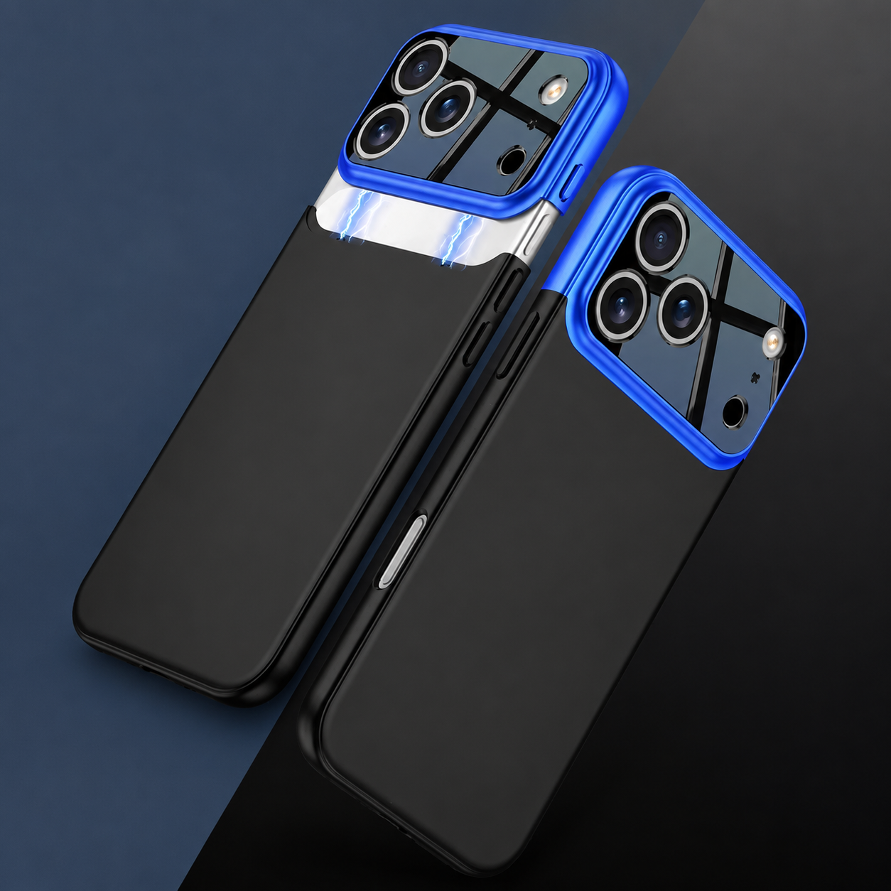 Premium iPhone Case Slim Hard Protective Cover Camera Lens Protection Shockproof Anti Scratch Matte Non Slip Two Tone Full Coverage