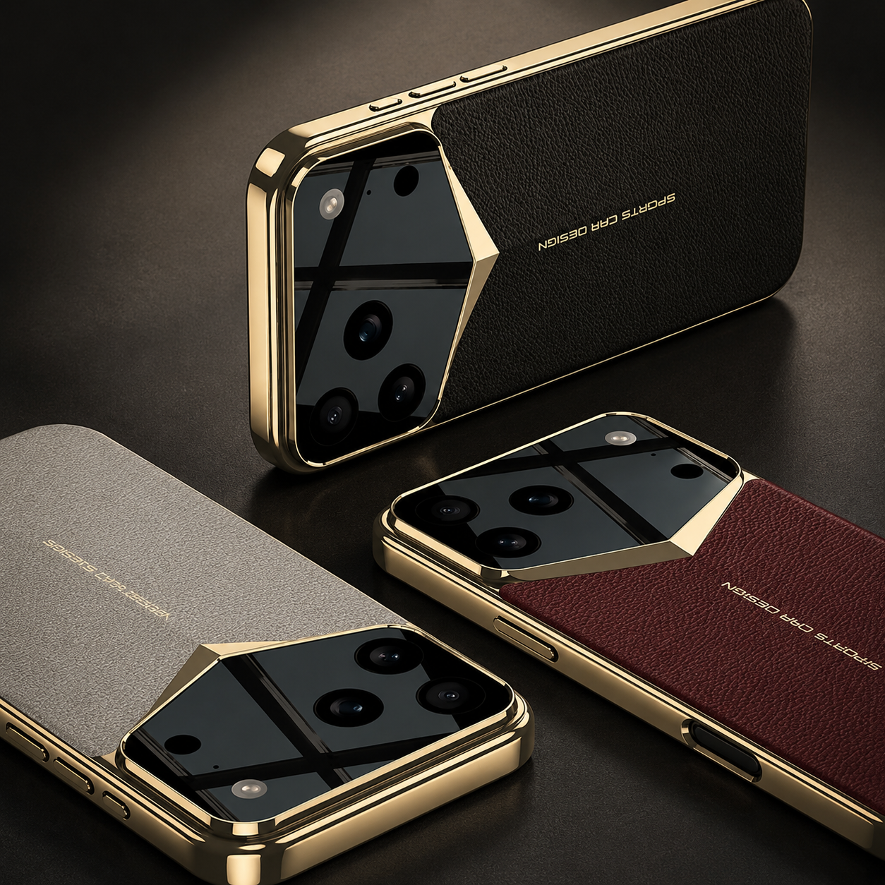 Premium iPhone Case MagSafe Compatible PU Leather Electroplated Protective Cover Camera Lens Protection Shockproof Anti Scratch Hard Shell Slim Full Coverage