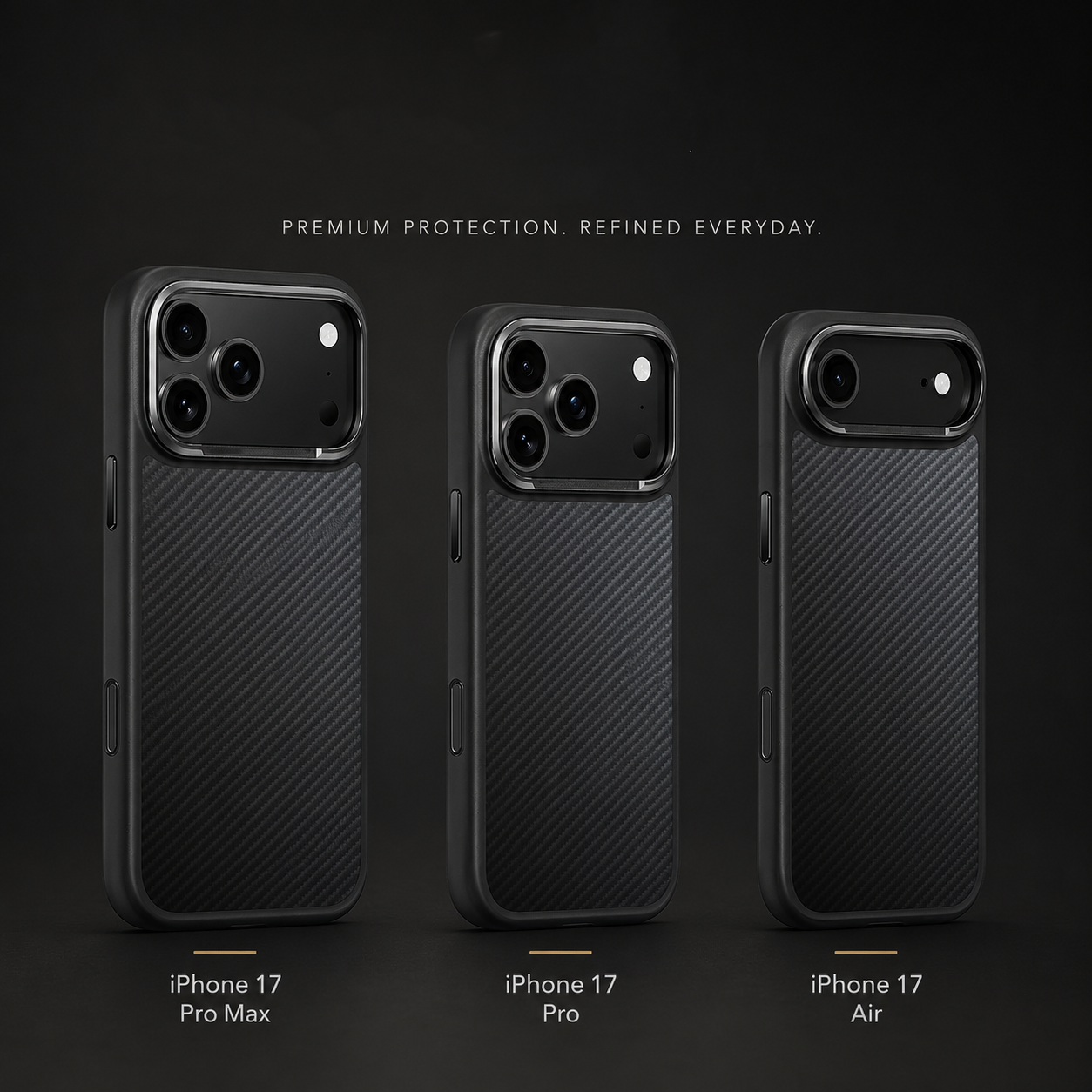 Premium iPhone Case MagSafe Compatible Kevlar Aramid Fiber Half Wrapped Cover Slim Magnetic Shockproof Protective Anti Scratch Matte Lightweight Design
