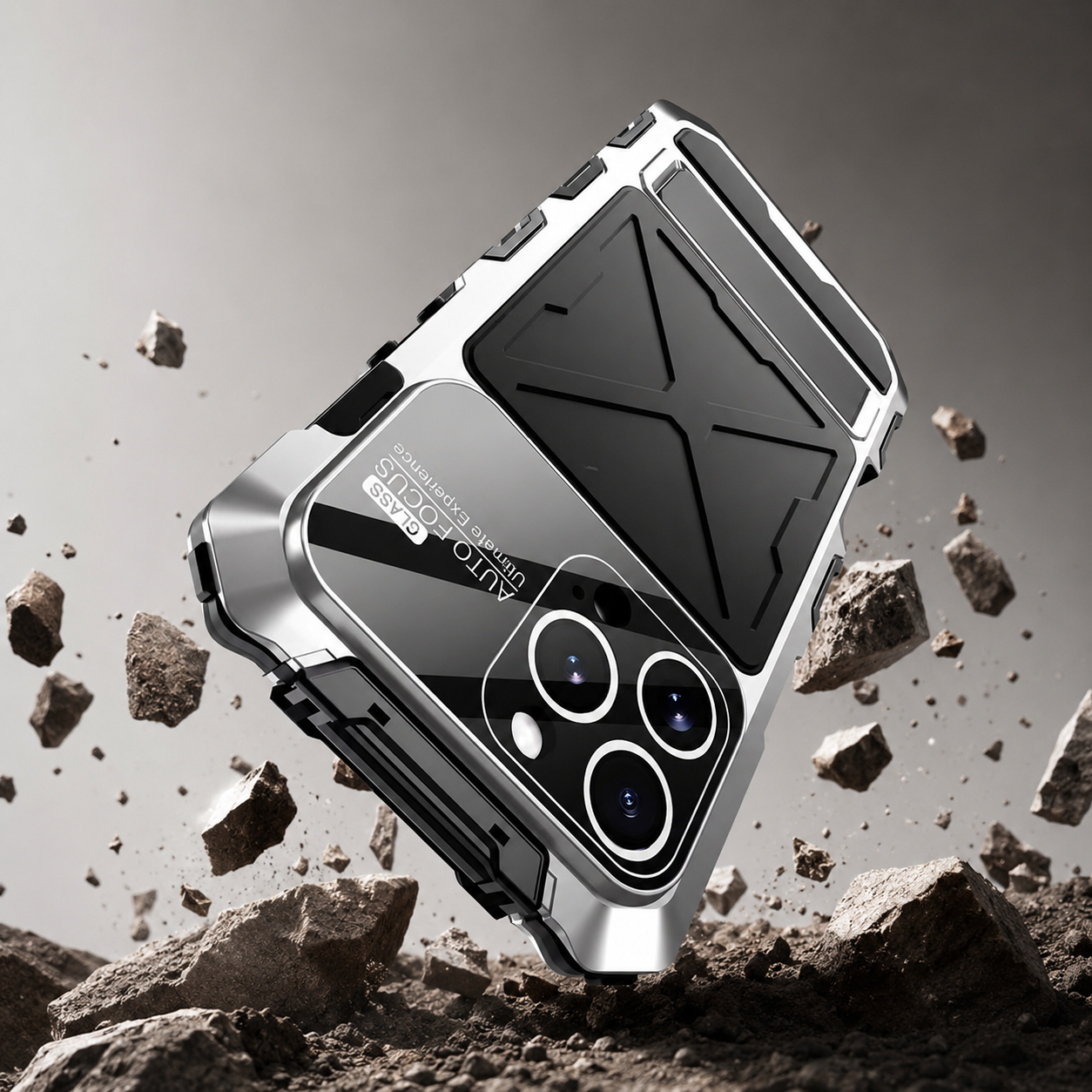 Premium iPhone Case MagSafe Compatible Magnetic Protective Cover 360 Metal Lock Frame Dual Tempered Glass Shockproof Camera Lens Guard Full Body Ultra Thin Design