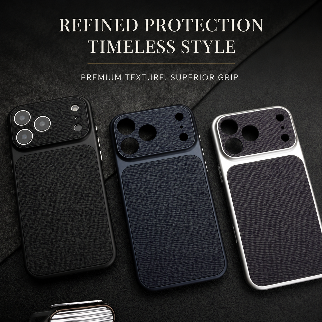 Premium iPhone Case MagSafe Compatible Vintage Leather Protective Cover Shockproof Armor Camera Lens Protection Anti Scratch Slim Full Coverage