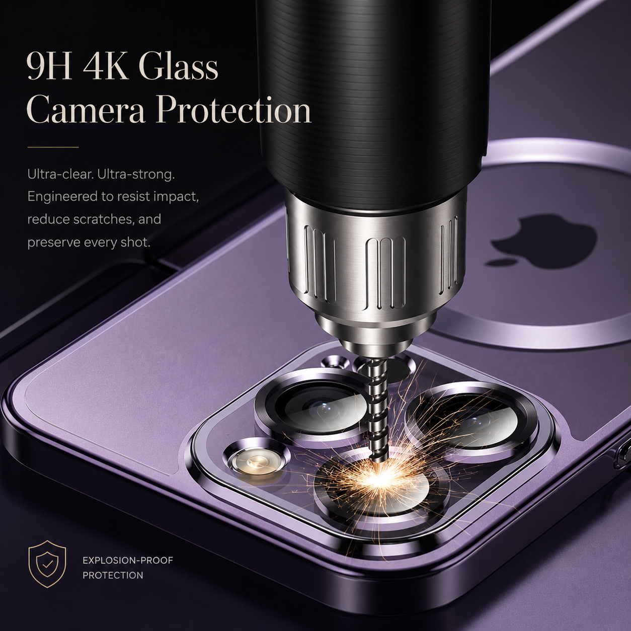 Premium iPhone Case MagSafe Compatible Magnetic Protective Cover Shockproof Camera Lens Protection Slim TPU Plating Frame Anti Scratch Full Coverage