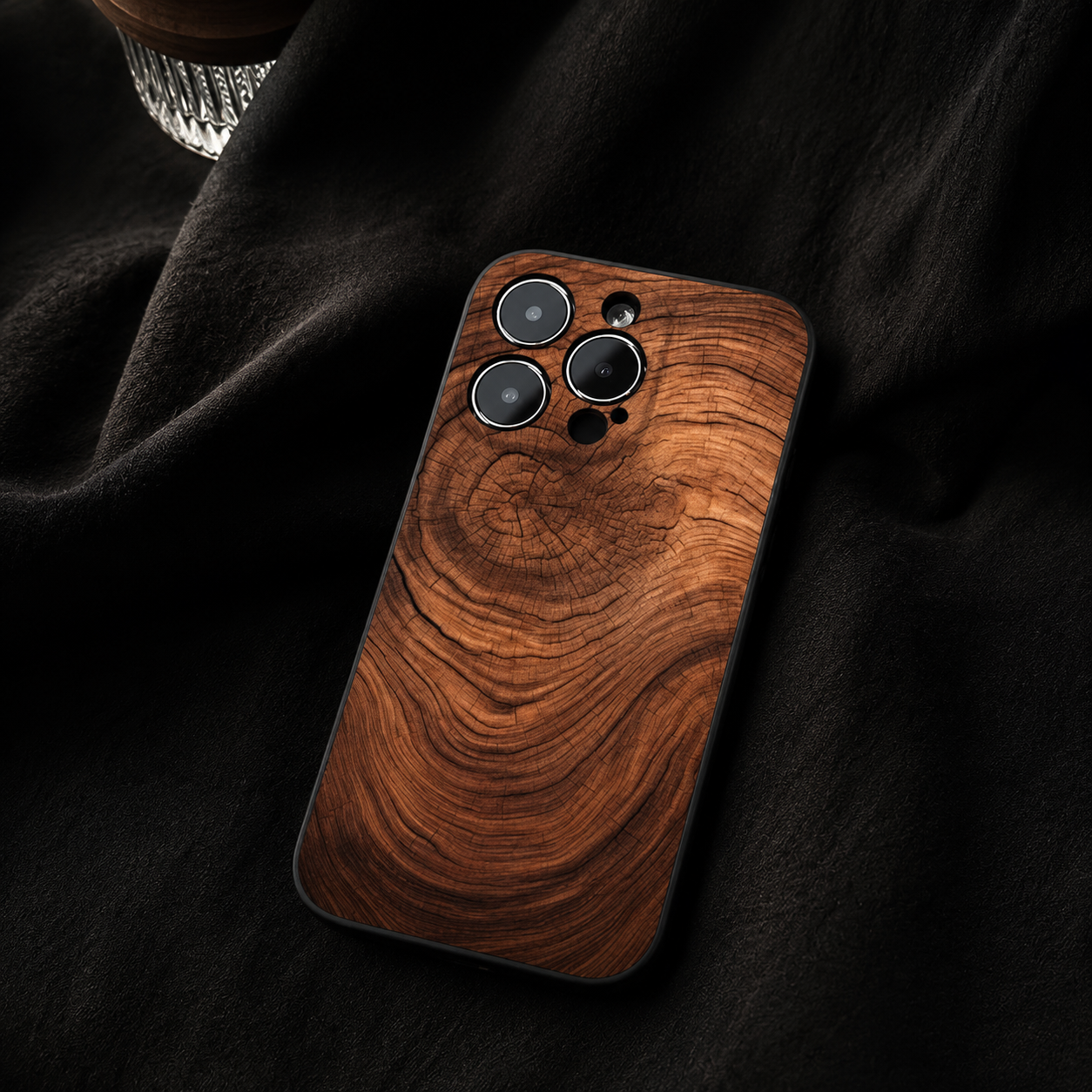 Premium iPhone Case MagSafe Compatible Magnetic Protective Cover Natural Wood Back Shockproof TPU Bumper Camera Lens Protection Ultra Thin Full Coverage
