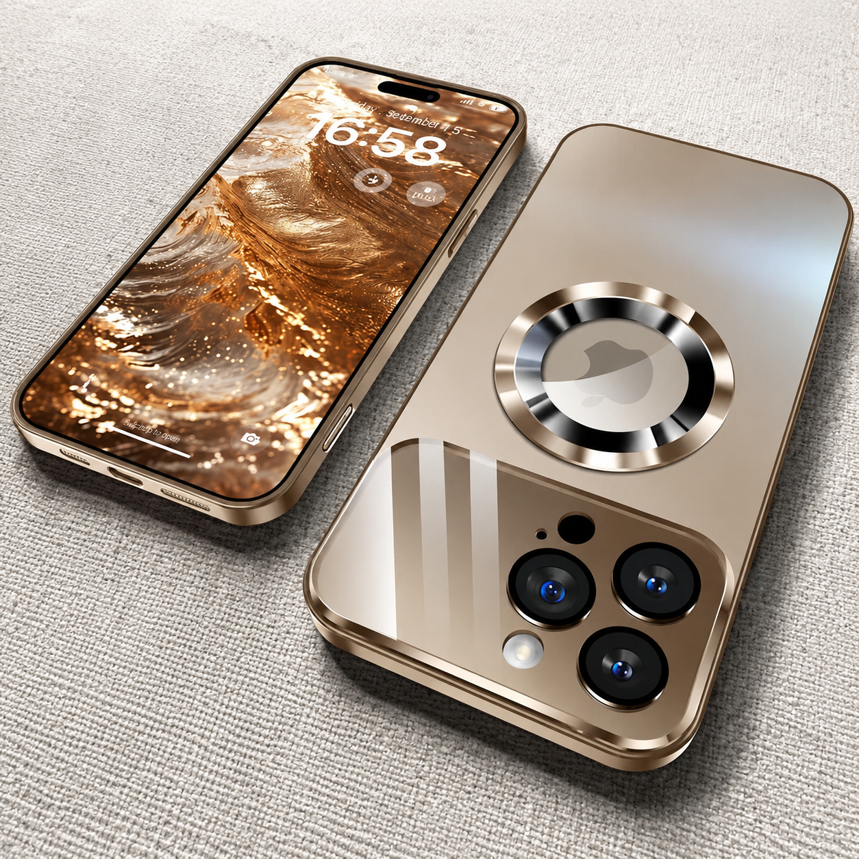 Premium iPhone Case MagSafe Compatible Matte Finish Shockproof PC TPU Protective Cover Magnetic Charging Camera Lens Protection Slim Full Coverage Design
