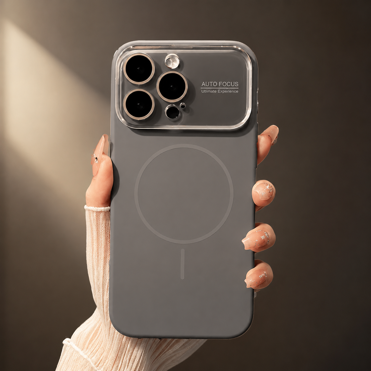 Premium iPhone Case Liquid Silicone MagSafe Cover Acrylic Camera Lens Protection Shockproof Soft Touch Anti Dust Slim Full Coverage Protective Design