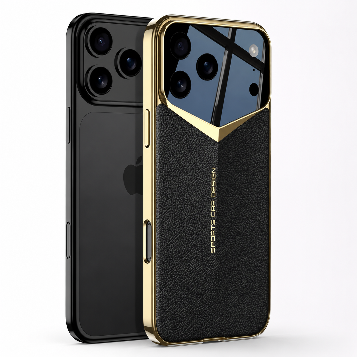 Premium iPhone Case MagSafe Compatible PU Leather Electroplated Protective Cover Camera Lens Protection Shockproof Anti Scratch Hard Shell Slim Full Coverage