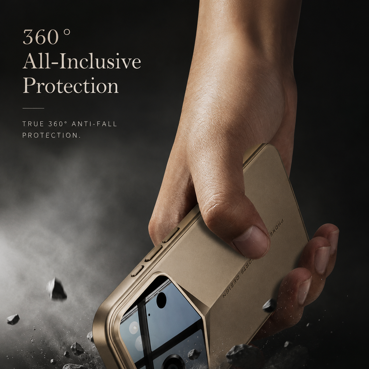 Premium iPhone Case Slim Matte Hard PC Cover Shockproof Anti Fingerprint Full Coverage Camera Lens Protection Lightweight Tough Protective Design