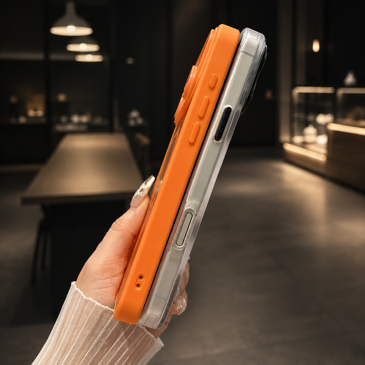 Premium iPhone Case MagSafe Compatible Matte Translucent Cover Magnetic PC TPU Hybrid Shockproof Anti Fingerprint Protective Slim Case