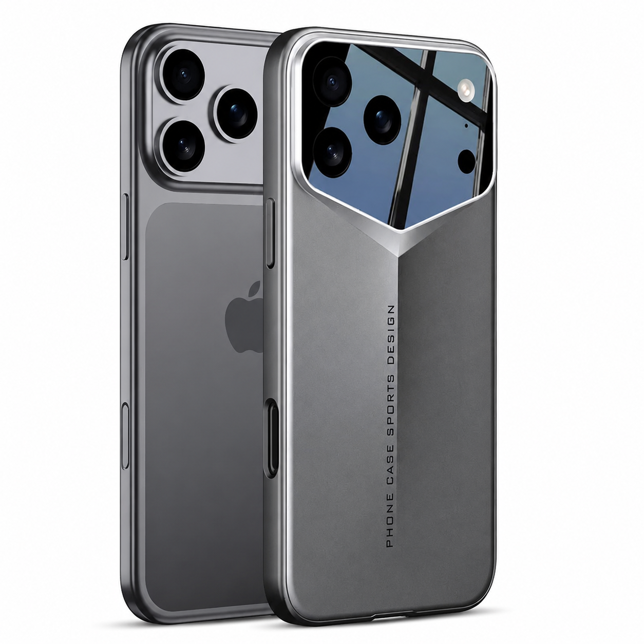 Premium iPhone Case Slim Matte Hard PC Cover Shockproof Anti Fingerprint Full Coverage Camera Lens Protection Lightweight Tough Protective Design